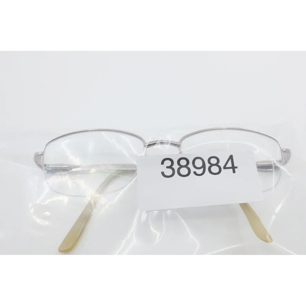 Signature 1111 Coralville Eyeglasses Lt Peach Metal Oval Semi-Rimless 50-16-135